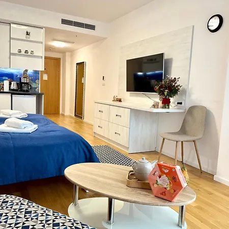 Al-dom Seaside Z Bocznym Widokiem Na Morze I Miejscem W Hali Garażowej