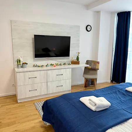 Al-dom Seaside Z Bocznym Widokiem Na Morze I Miejscem W Hali Garażowej Apartament Kołobrzeg