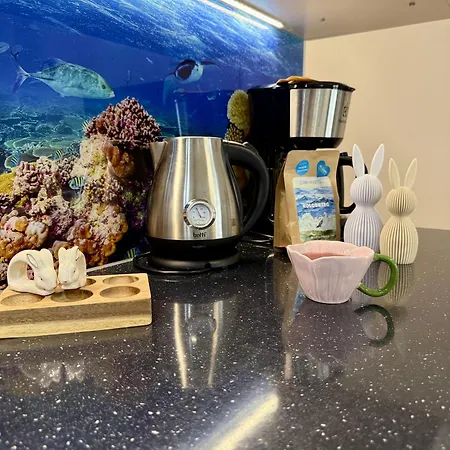 Apartament Al-dom Seaside Z Bocznym Widokiem Na Morze I Miejscem W Hali Garażowej *