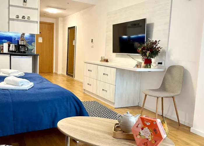 Al-dom Seaside Z Bocznym Widokiem Na Morze I Miejscem W Hali Garażowej