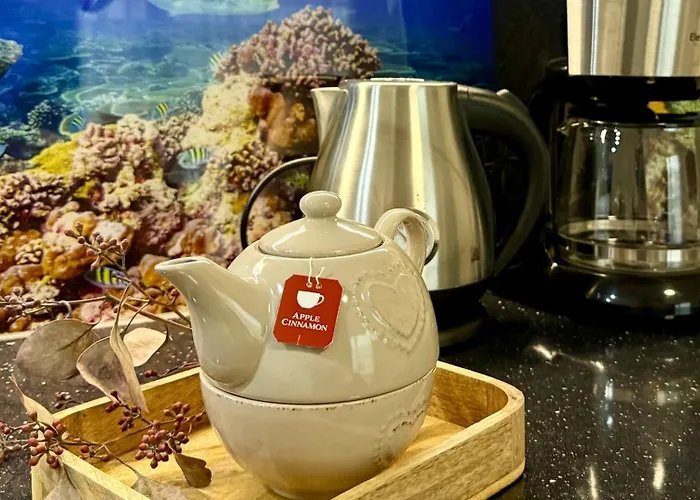 Al-dom Seaside Z Bocznym Widokiem Na Morze I Miejscem W Hali Garażowej Apartament *