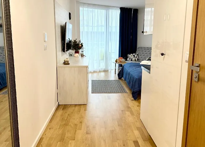 Al-dom Seaside Z Bocznym Widokiem Na Morze I Miejscem W Hali Garażowej Apartament *