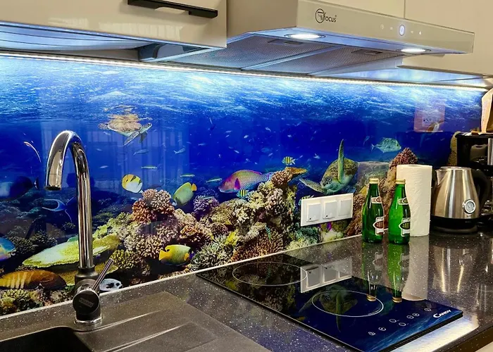 Al-dom Seaside Z Bocznym Widokiem Na Morze I Miejscem W Hali Garażowej *