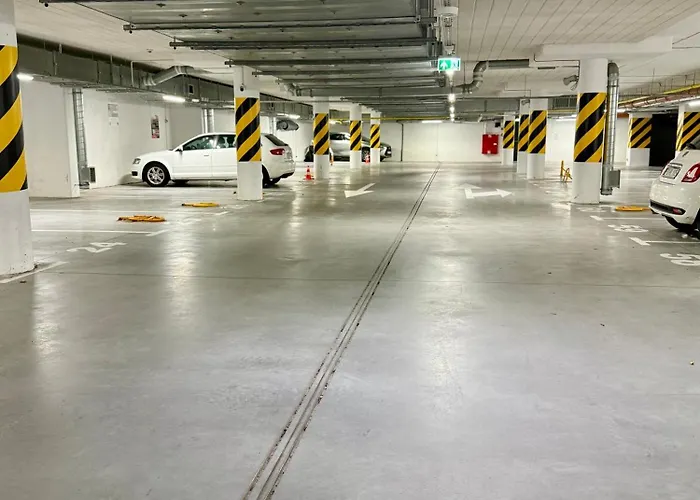 Al-dom Seaside Z Bocznym Widokiem Na Morze I Miejscem W Hali Garażowej Kołobrzeg