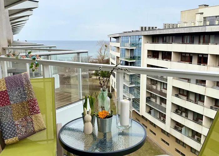 Al-dom Seaside Z Bocznym Widokiem Na Morze I Miejscem W Hali Garażowej * Kołobrzeg